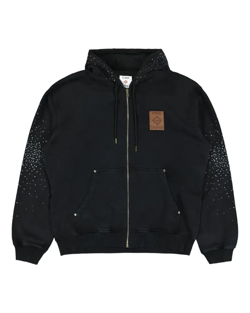 Casablanca Paris La Prémonition Hotfix Hoodie - Schwarz Schwarz