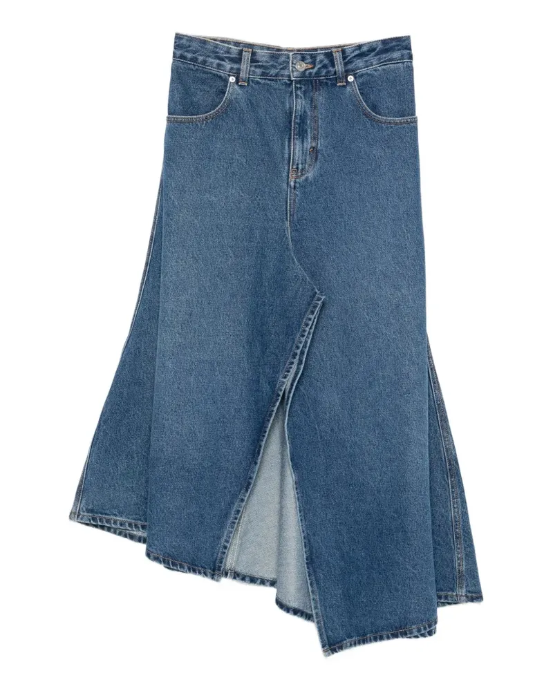 Victoria Beckham Asymmetrischer Rock - Blau Blau