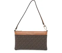 Wristlet Schultertasche - Braun