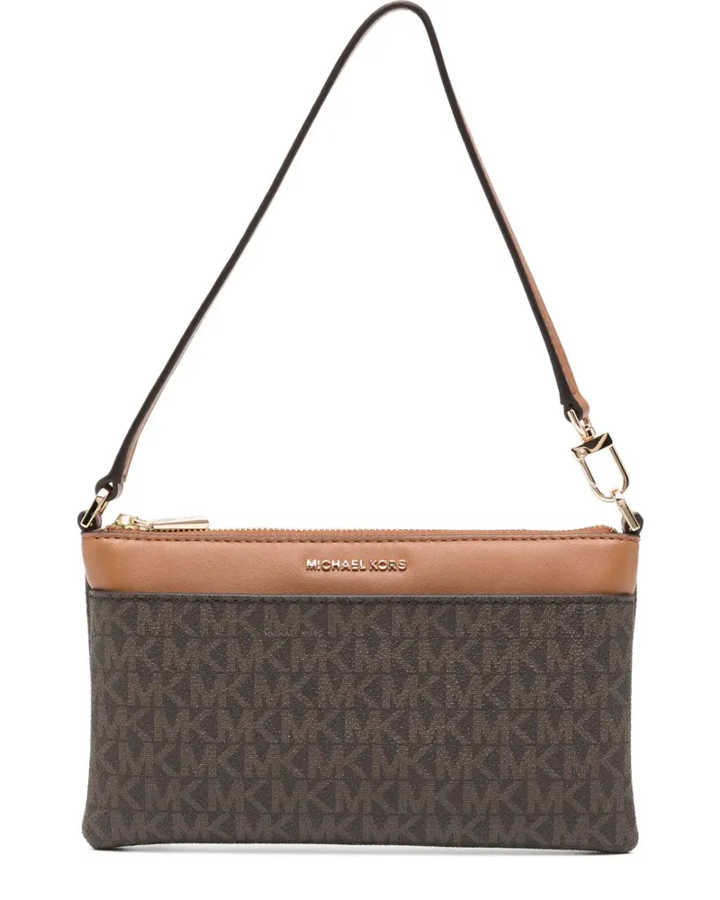 Michael Kors Wristlet Schultertasche - Braun Braun