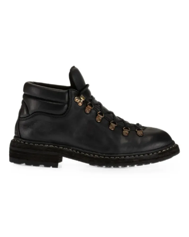 GUIDI 190 lace-up hiking boots - Schwarz Schwarz