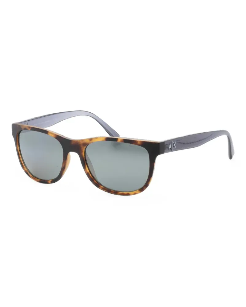 Armani Exchange Polarisierte Sonnenbrille in Schildpattoptik - Braun Braun