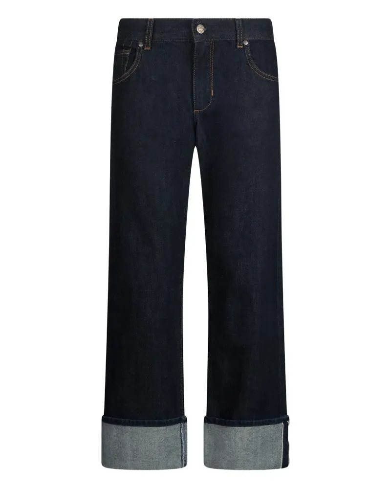 Liu Jo Jeans mit Logo-Stickerei - Blau Blau