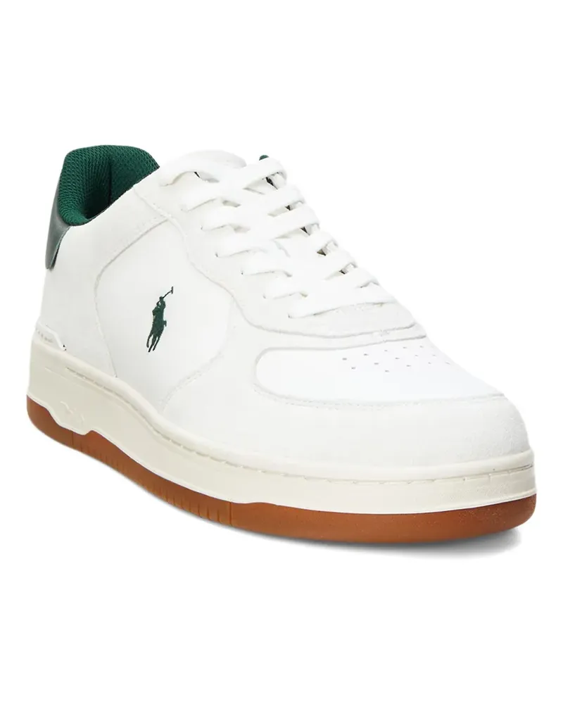 Ralph Lauren Master Court Sneakers - Weiß Weiß