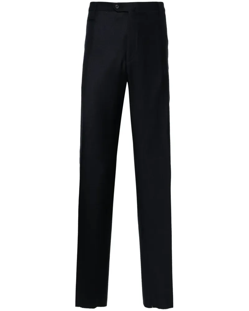 Corneliani Halbhohe Hose - Blau Blau