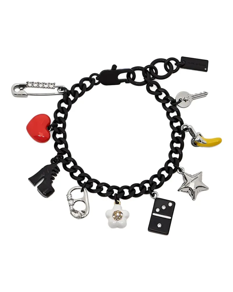 Marc Jacobs The Trincket Charm Armband - Schwarz Schwarz