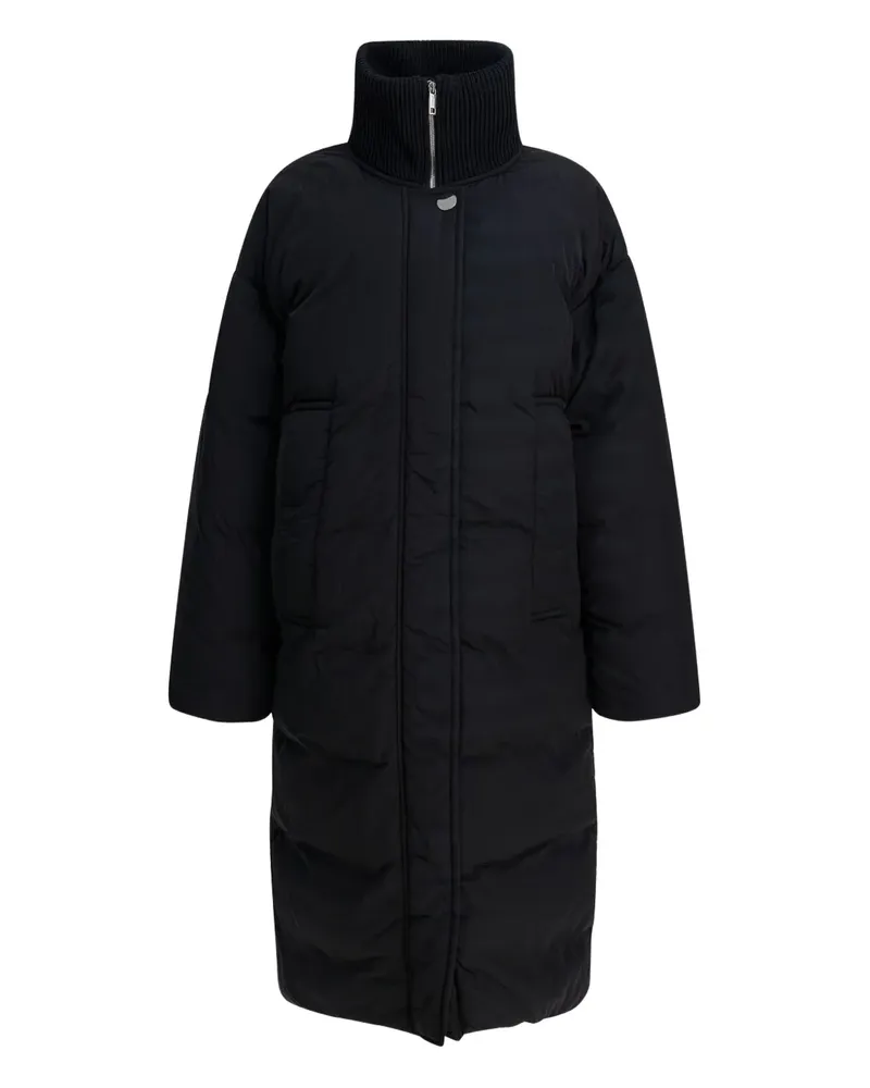 Max Mara Casarsa Mantel mit Stehkragen - Schwarz Schwarz