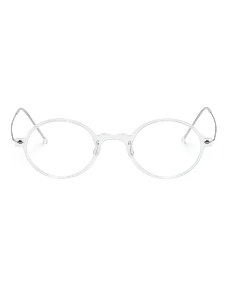 Lindberg 6508 Brille mit rundem Gestell - Nude Nude