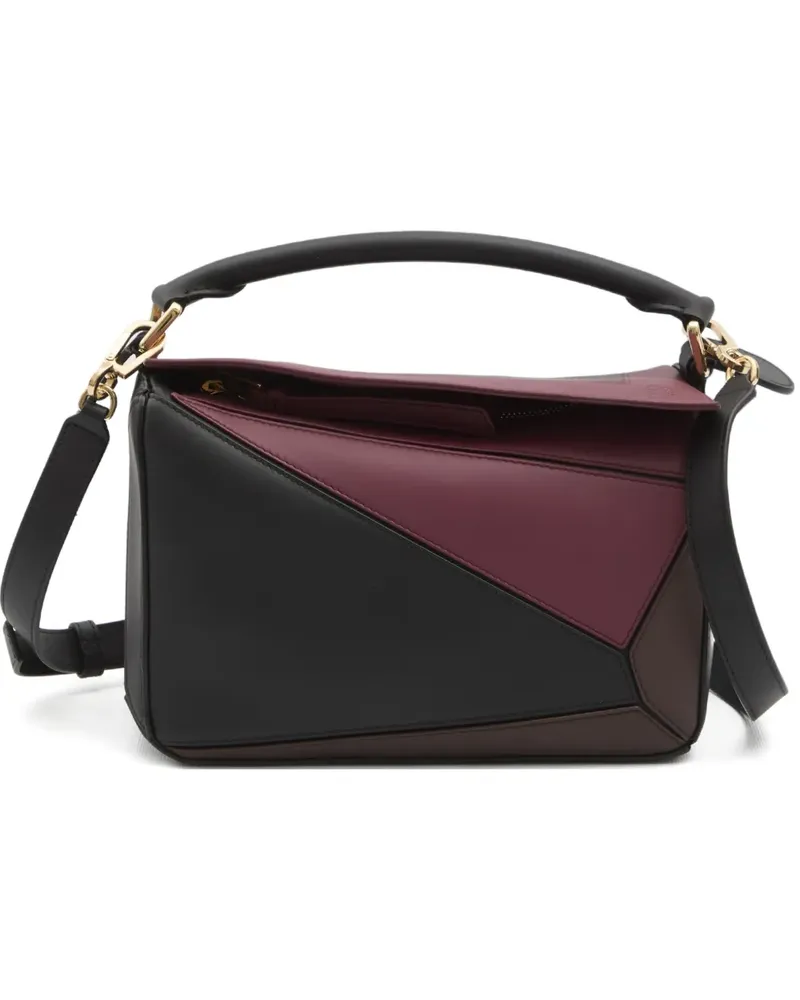 Loewe x Albers small Puzzle tote bag - Schwarz Schwarz