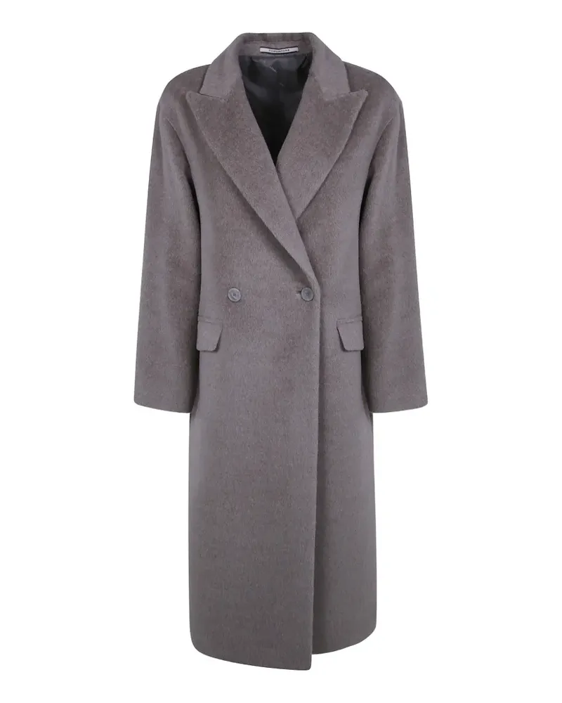 Tagliatore Doppelreihiger Mantel - Grau Grau