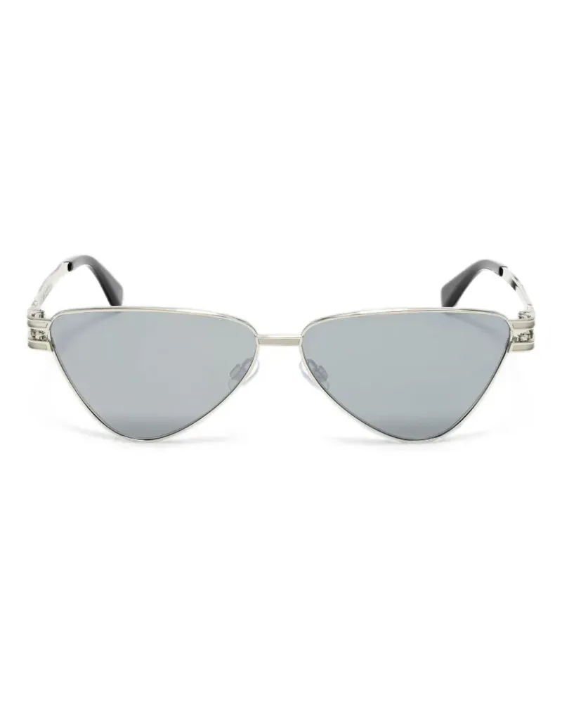Palm Angels Fontana geometric-frame sunglasses - Silber Silber