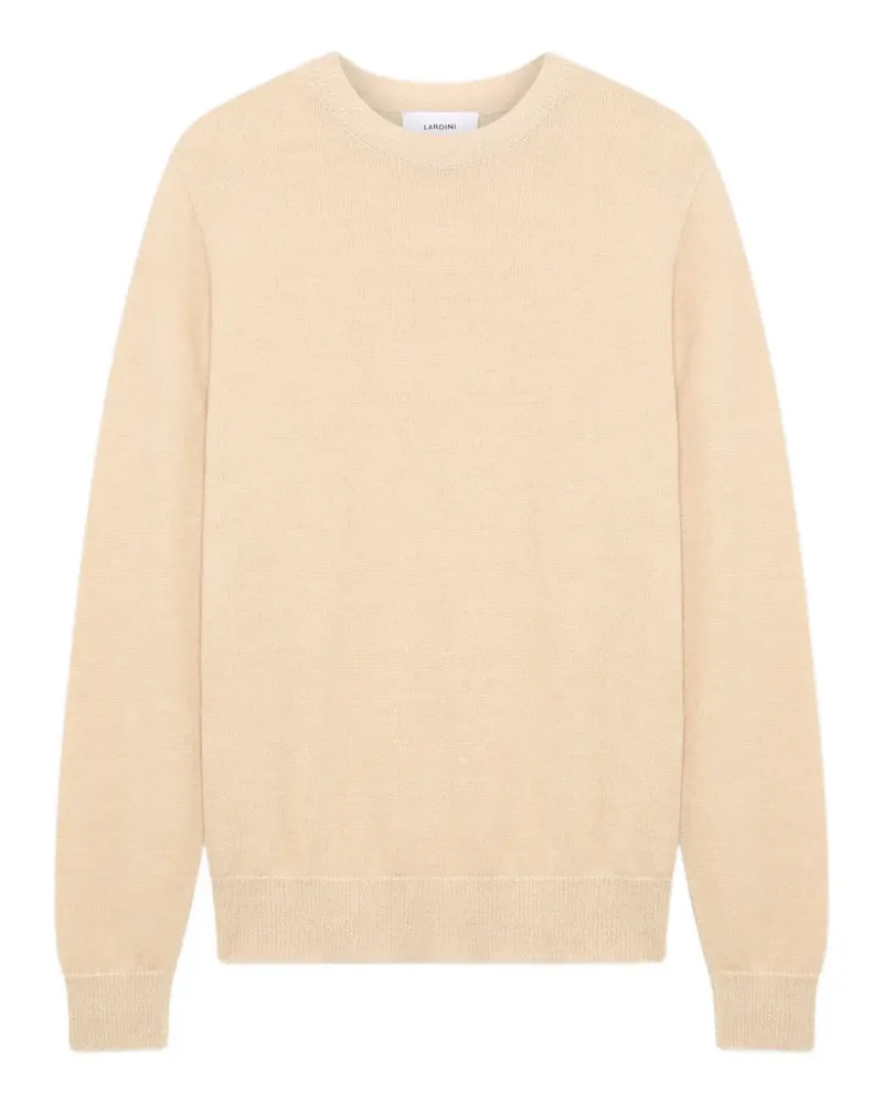 LARDINI crew-neck sweater - Nude Nude