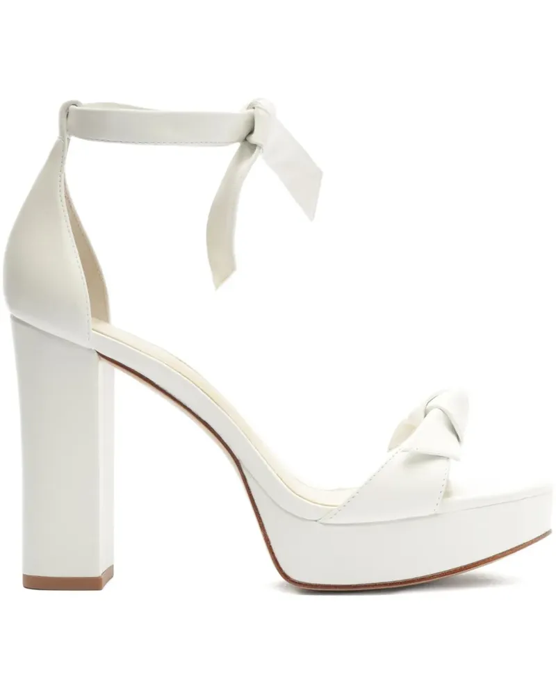 Alexandre Birman Mabeleh Sandalen 120mm - Weiß Weiß