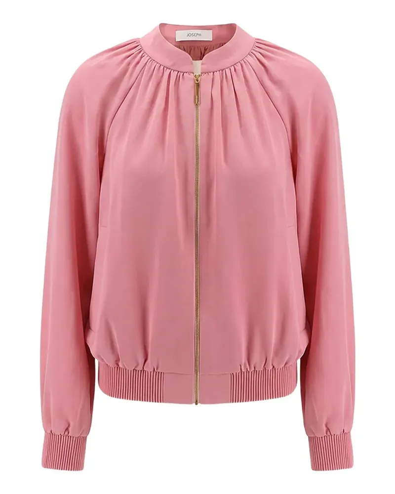 Joseph Mira satin-effect bomber jacket - Rosa Rosa