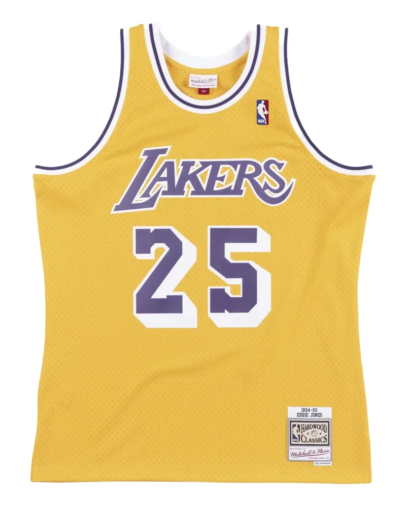 Mitchell & Ness Eddie Jones NBA Lakers 1994-1995 Swingman Weste - Gelb Gelb