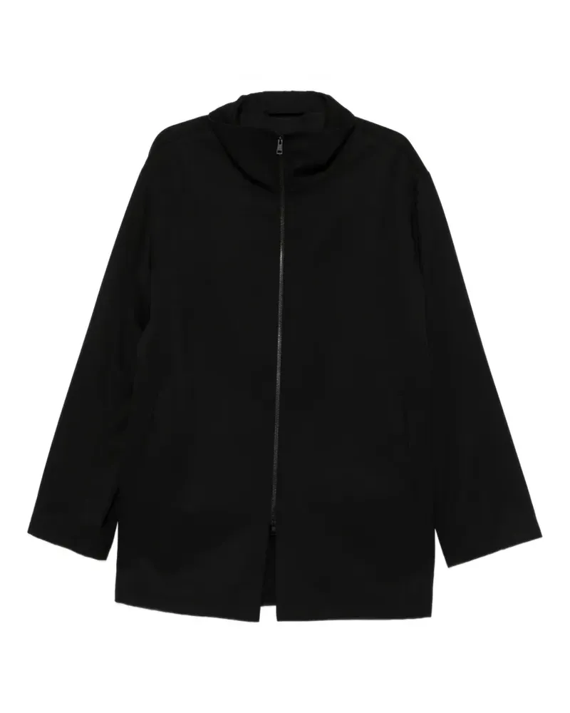 Our Legacy Tiller Jacke aus Gabardine - Schwarz Schwarz