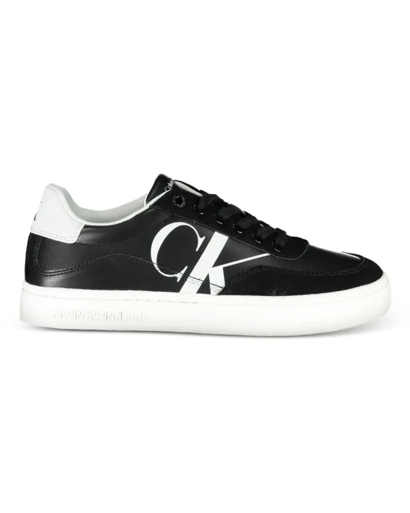Calvin Klein logo-print sneakers - Schwarz Schwarz