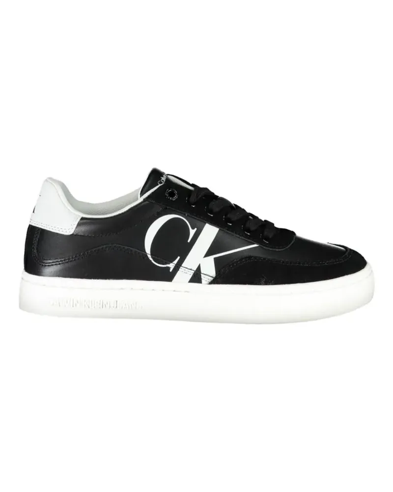 Calvin Klein logo-print sneakers - Schwarz Schwarz