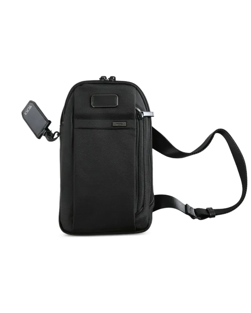 Tumi Sling logo-plaque shoulder bag - Schwarz Schwarz