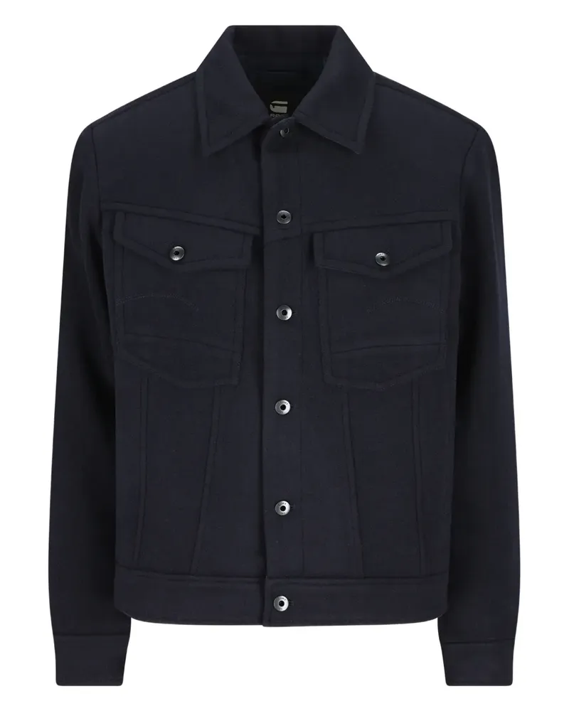 G-STAR RAW button-fly jacket - Blau Blau