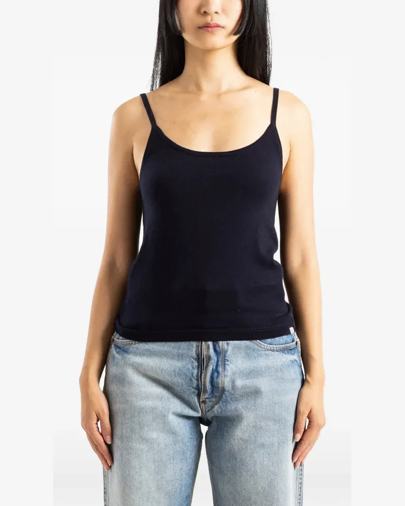 extreme cashmere N°471 Britney Tanktop - Blau Blau