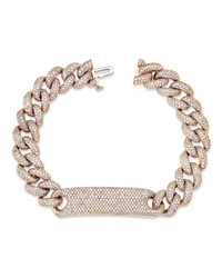 SHAY 18kt Essential Rotgoldarmband mit Diamant Rosa