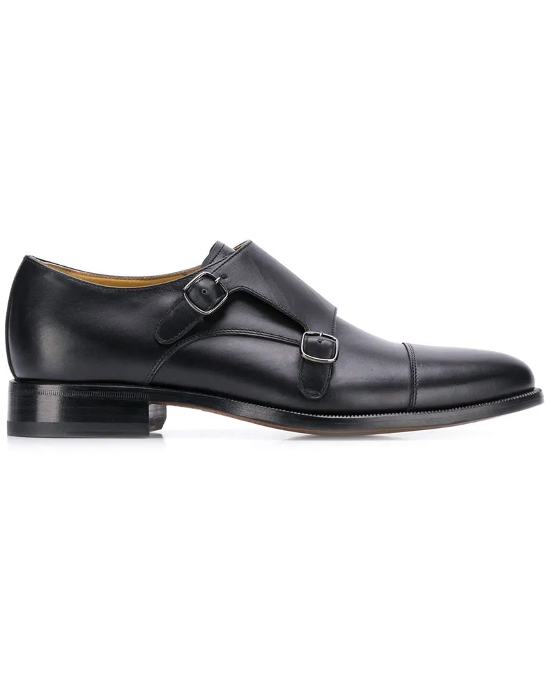 Scarosso Monk-Schuhe - Schwarz Schwarz