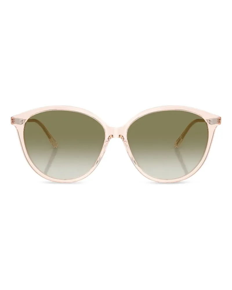 Oliver Peoples Soleau Sonnenbrille mit rundem Gestell - Rosa Rosa