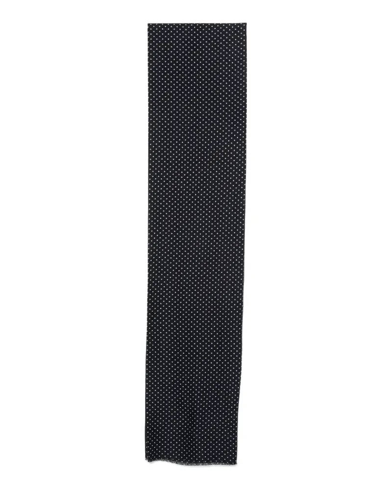 CENERE GB Poppy Dona Schal mit Polka Dots - Blau Blau