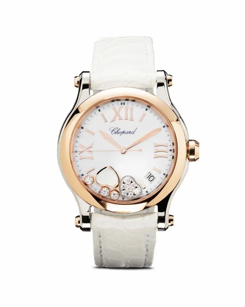 Chopard Happy Sport 36mm - Weiß Weiß