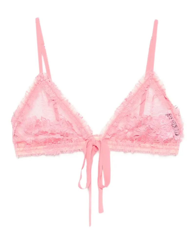ATTICO lace bra - Rosa Rosa