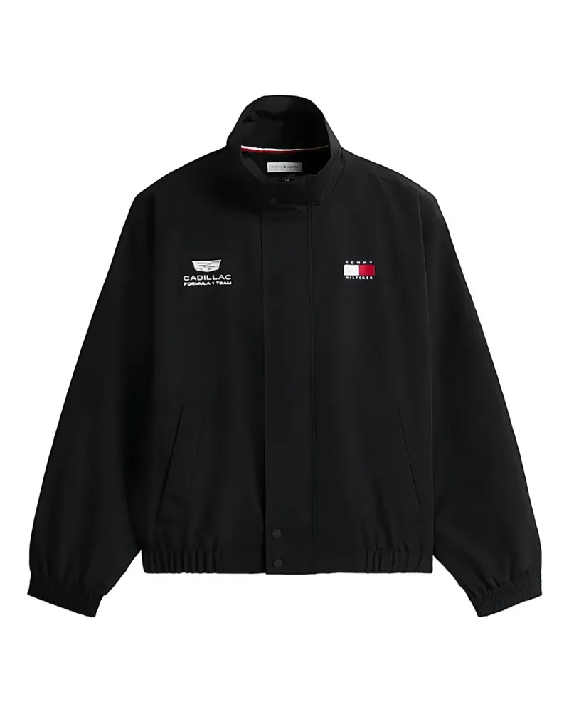 Tommy Hilfiger x Cadillac Formula 1® logo-embroidered jacket - Schwarz Schwarz