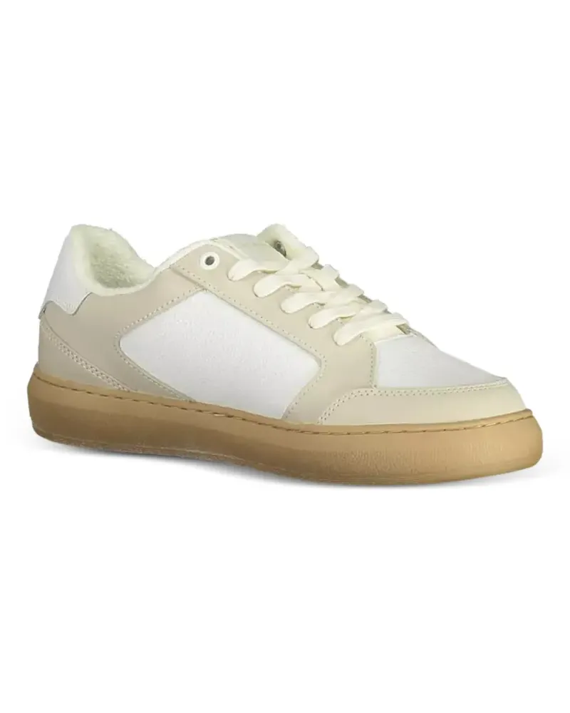 Calvin Klein Kaylee logo-print sneakers - Nude Nude
