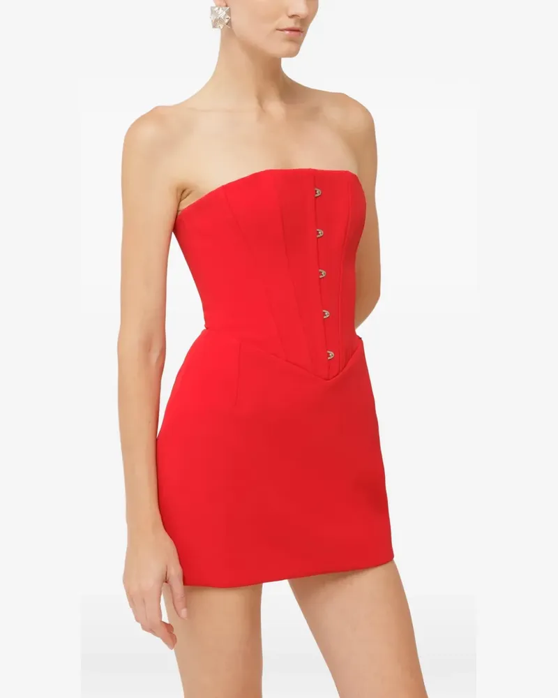 NISSA Strukturiertes Minikleid - Rot Rot