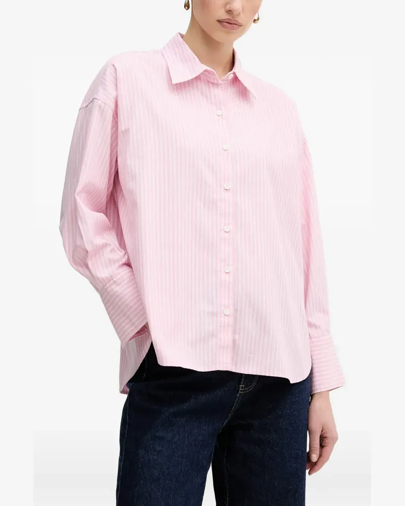 Barbour Gestreiftes Hemd - Rosa Rosa