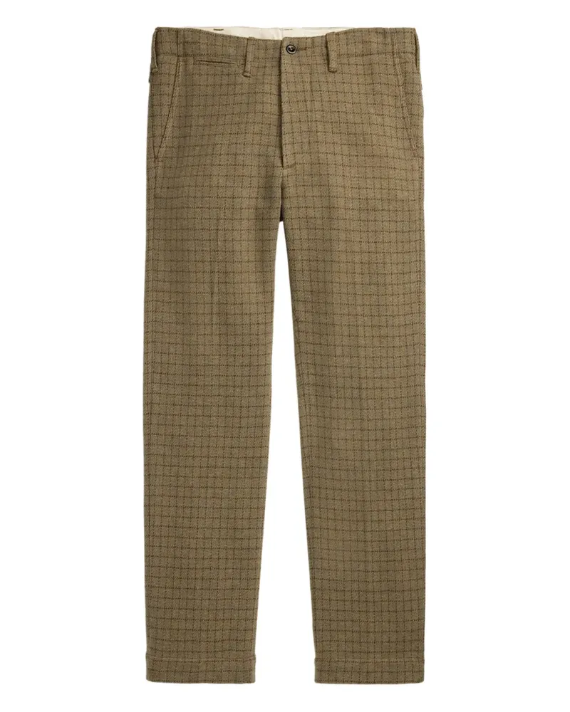 Ralph Lauren Karierte Tapered-Hose - Braun Braun