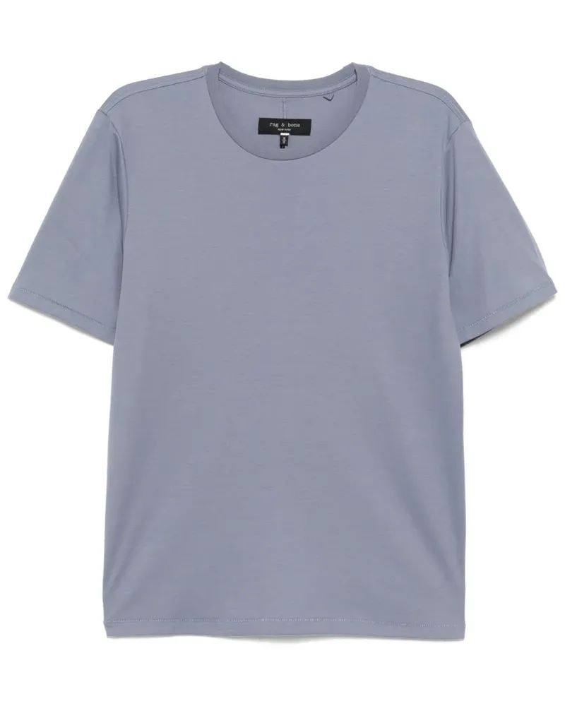 Rag & Bone T-Shirt mit rundem Ausschnitt - Blau Blau