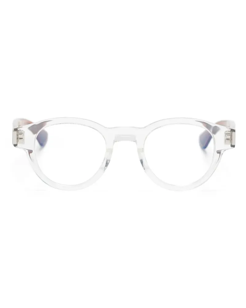 Saint Laurent Brille mit rundem Gestell - Weiß Weiß