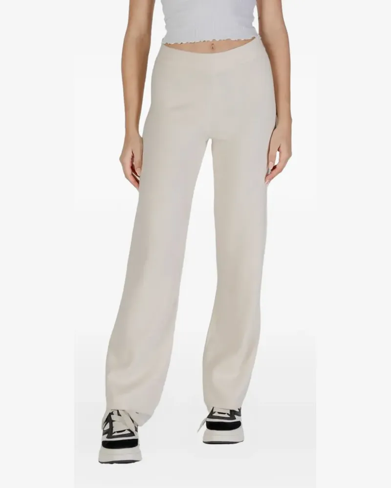 Vero Moda wide-leg track pants - Nude Nude