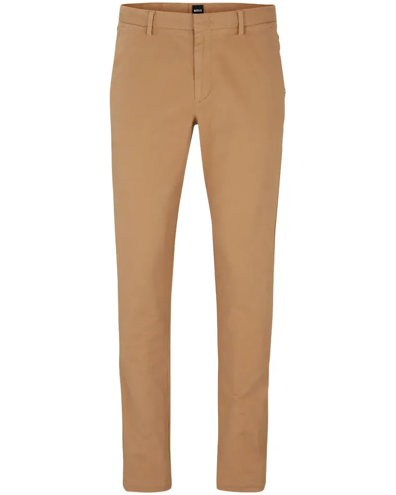 HUGO BOSS Halbhohe Slim-Fit-Jeans - Nude Nude