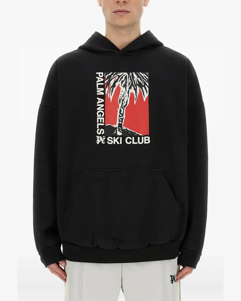 Palm Angels Palm Ski Club Hoodie - Schwarz Schwarz