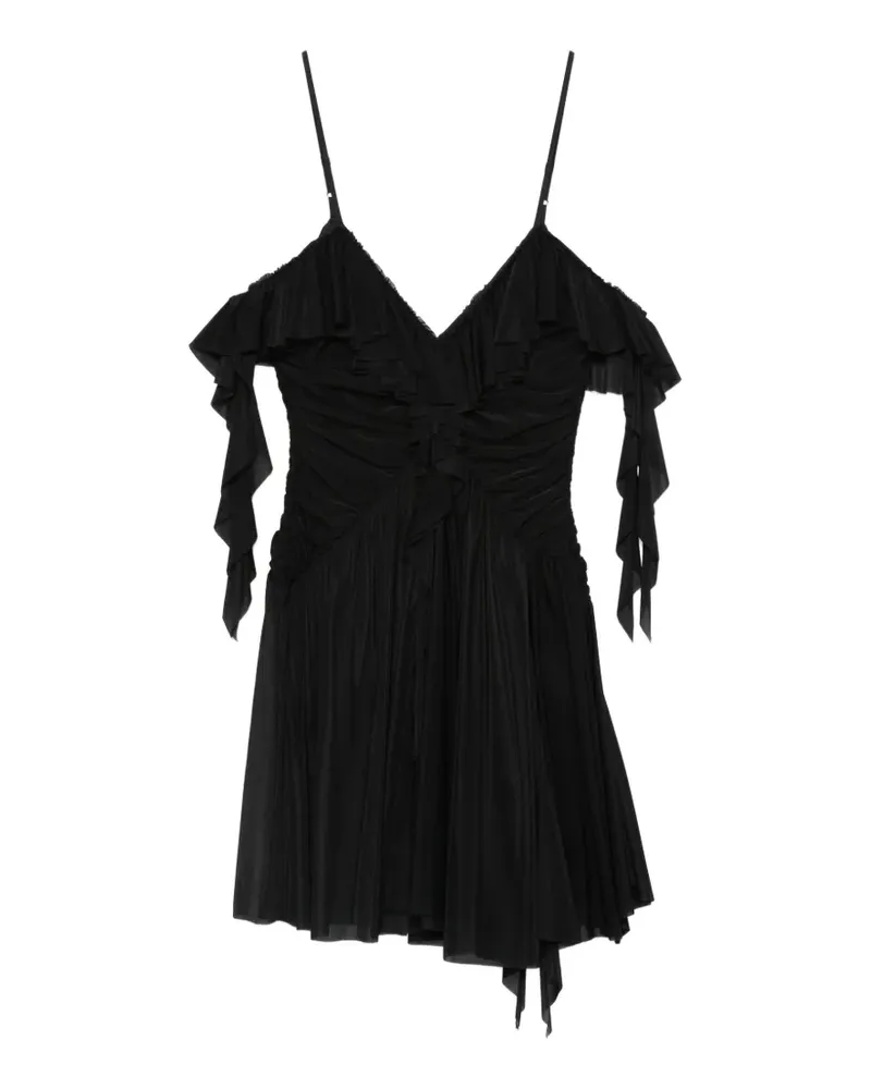 Aniye By Xena ruffled mini dress - Schwarz Schwarz