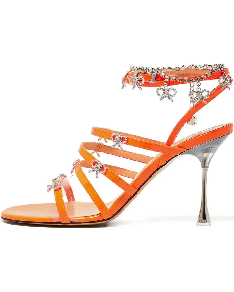 Mach & Mach Pre-owned Camille Sandalen 90mm - Orange Orange