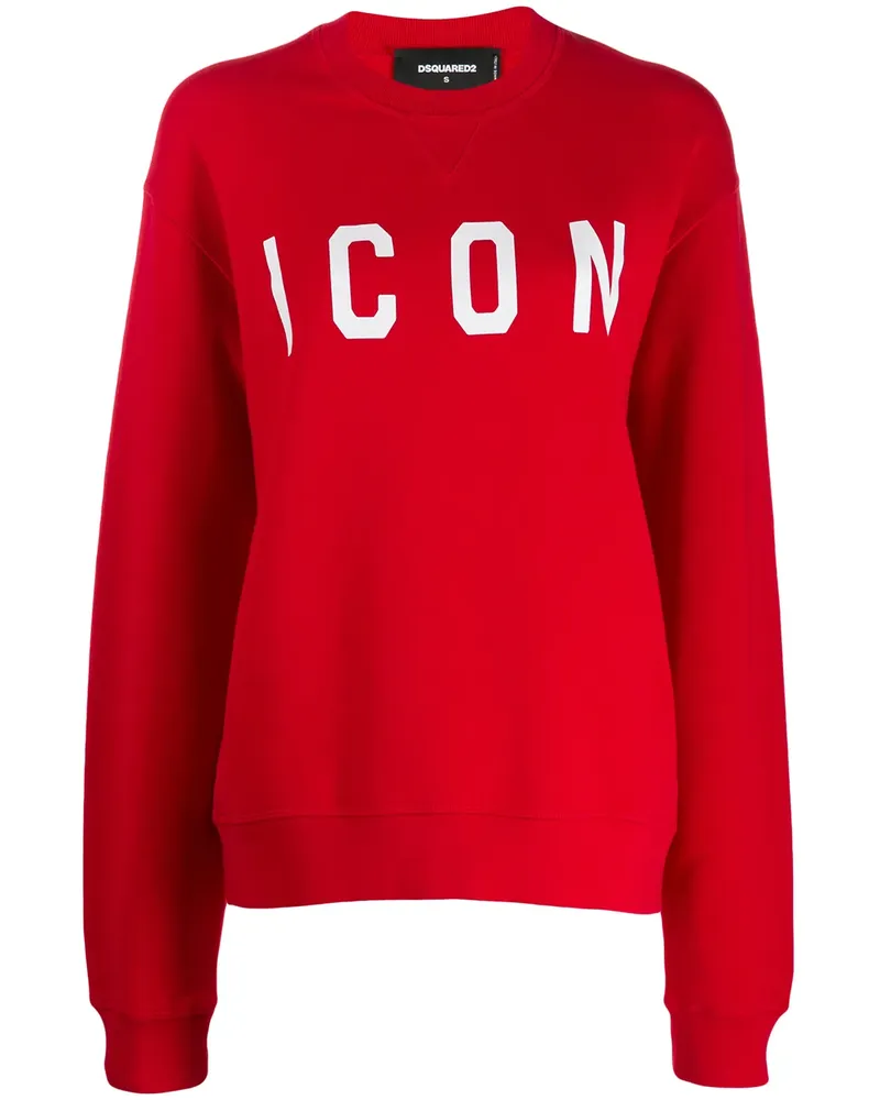Dsquared2 Icon' Sweatshirt - Rot Rot
