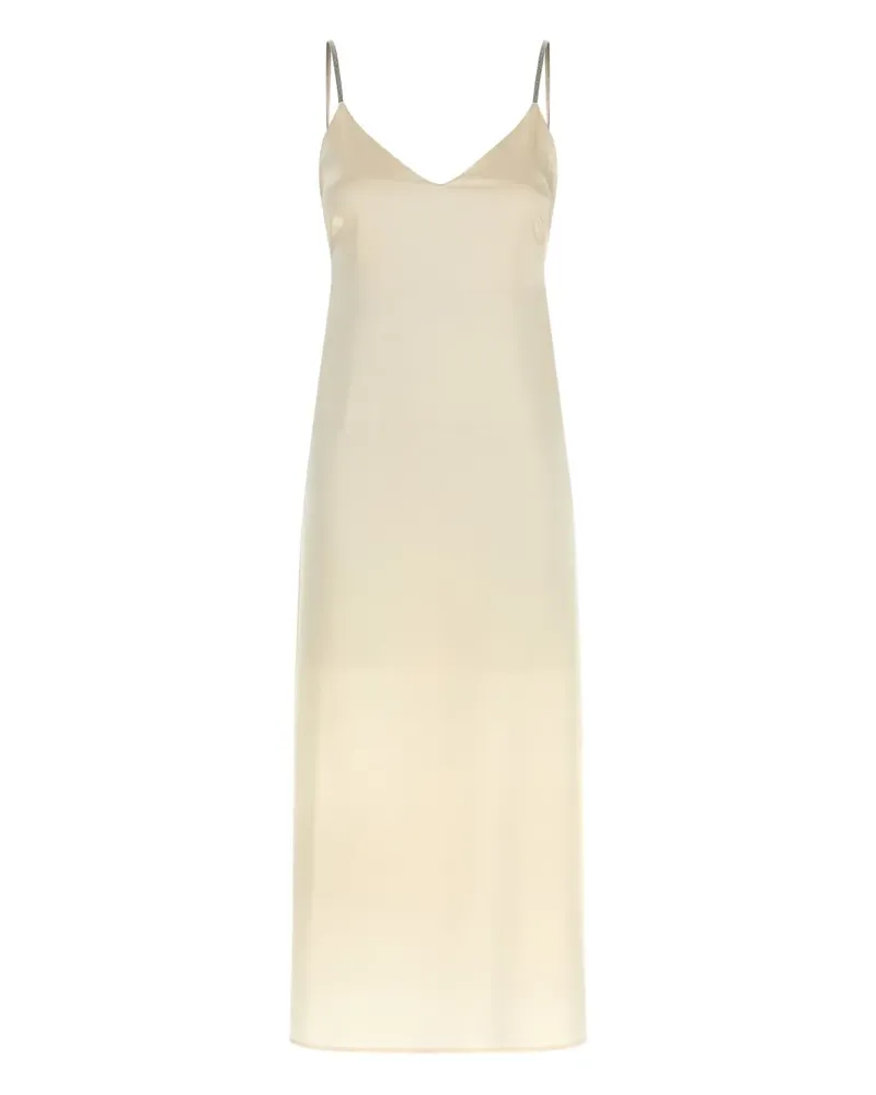 Peserico Camisole-Kleid mit V-Ausschnitt - Nude Nude