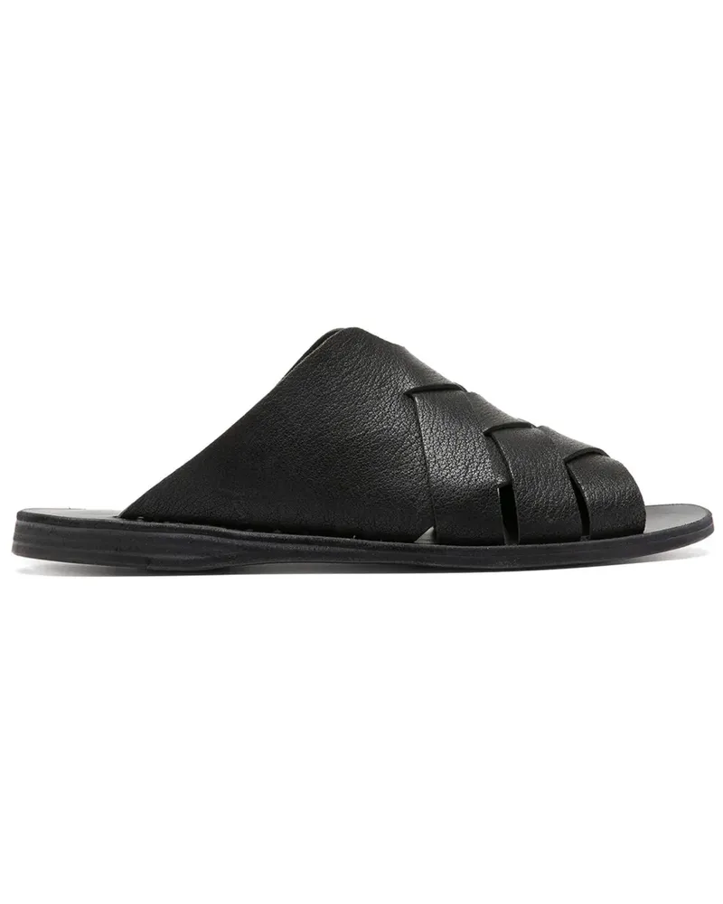 Officine Creative Italia Gewebte Itaca 049 Sandalen - Schwarz Schwarz