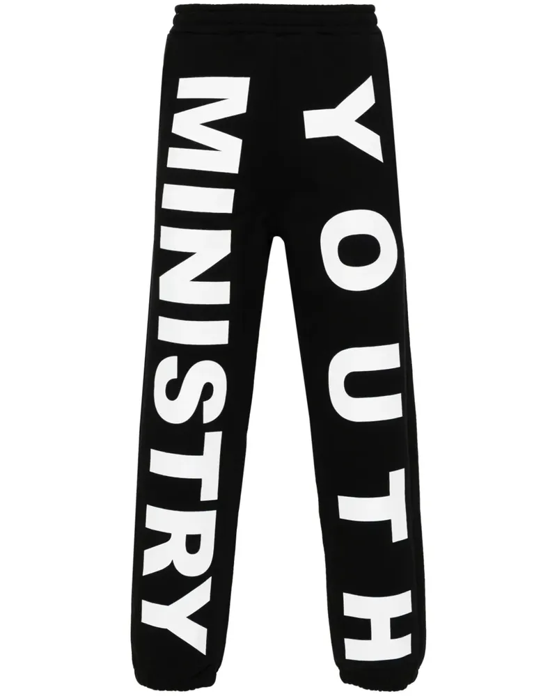 Liberal Youth Ministry Jogginghose mit Logo-Print - Schwarz Schwarz