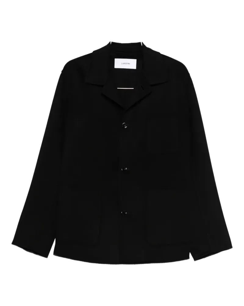 LARDINI single-breasted coat - Schwarz Schwarz
