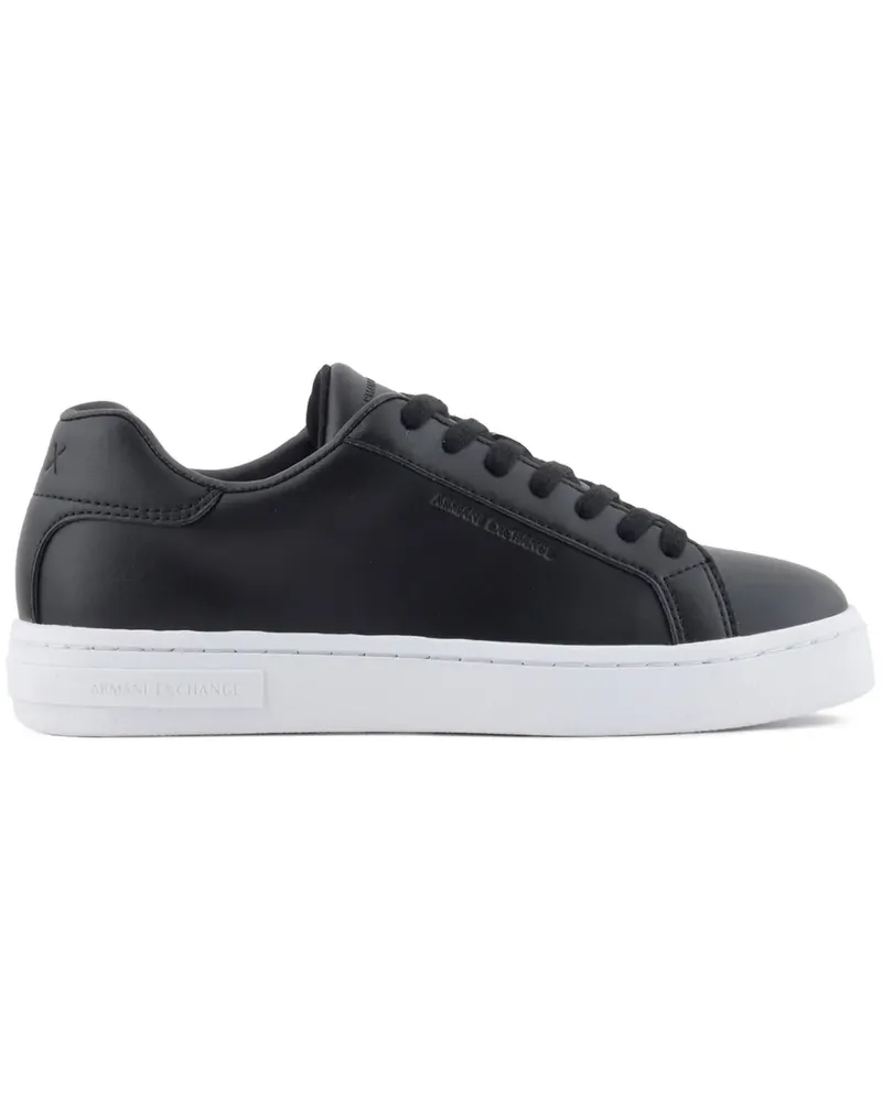 Armani Exchange Sneakers mit Logo - Schwarz Schwarz