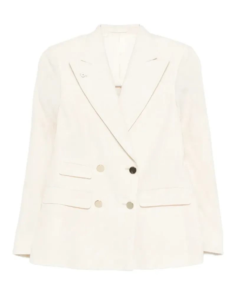 Luigi Bianchi Mantova Elena double-breasted blazer - Nude Nude